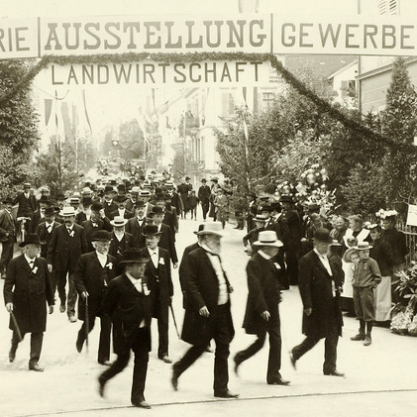 Industrie,Foto:  Gewerbe und Landwirtschaftssausstelung 19